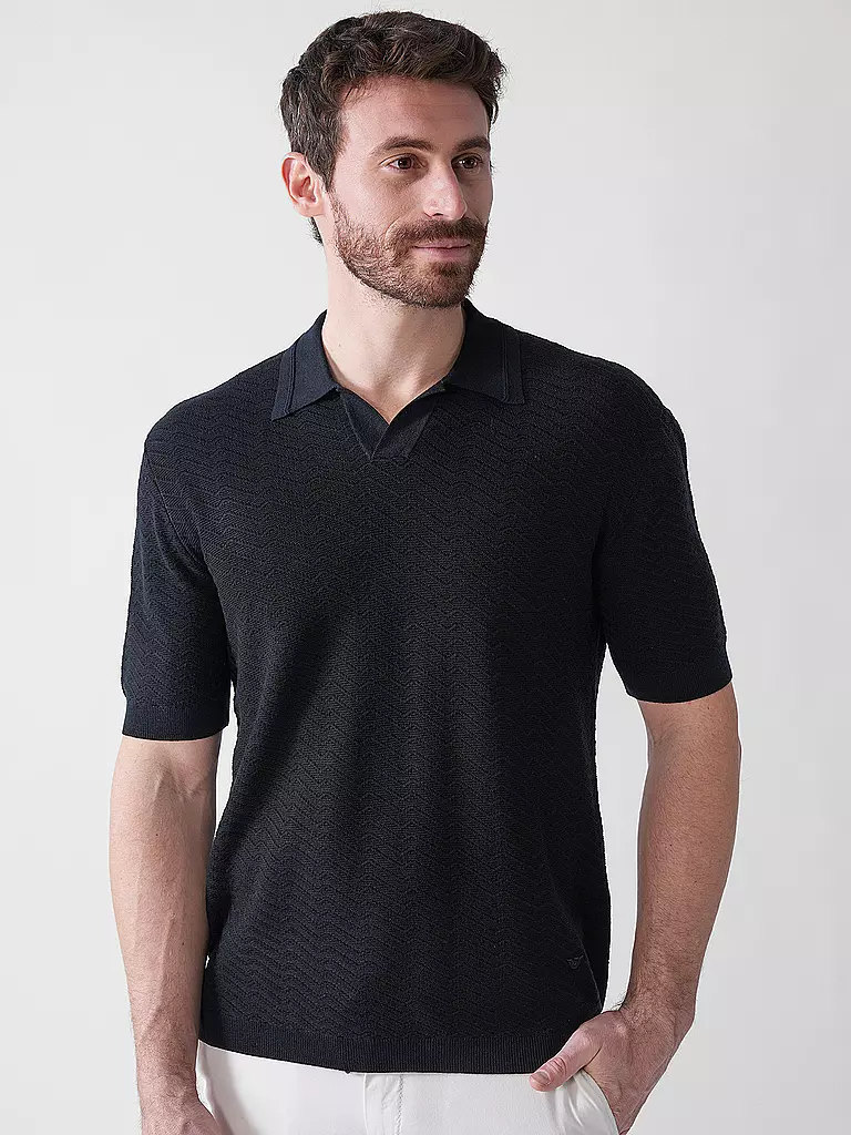 EMPORIO ARMANI | Polo | Azul oscuro