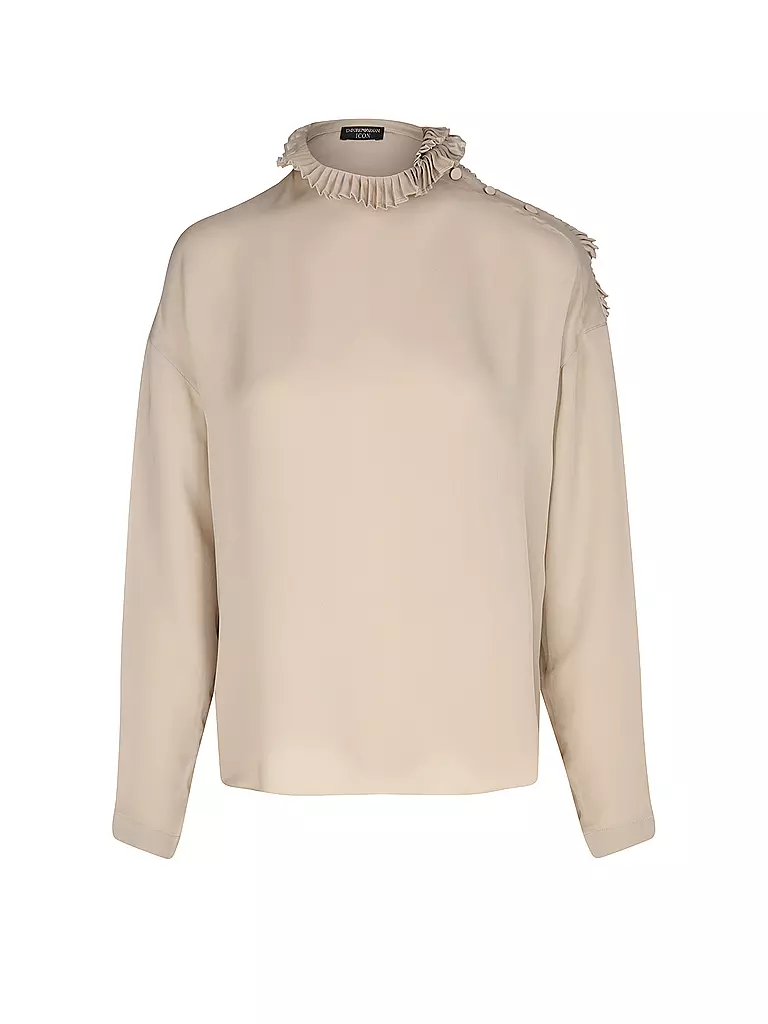 EMPORIO ARMANI | Seidenbluse  | Beige