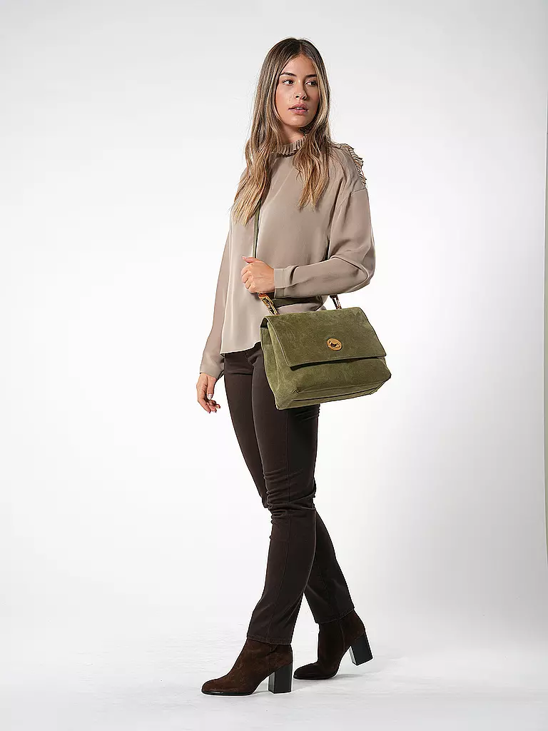 EMPORIO ARMANI | Seidenbluse  | Beige