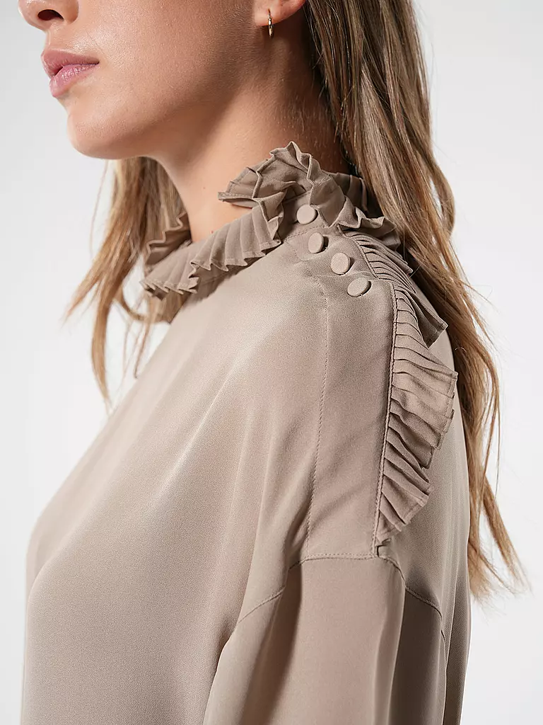 EMPORIO ARMANI | Seidenbluse  | Beige