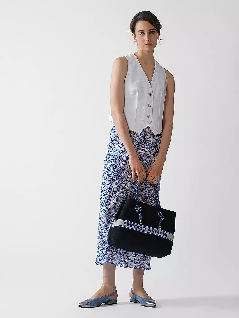EMPORIO ARMANI | Tasche - Shopper MYEA Medium | Azul oscuro