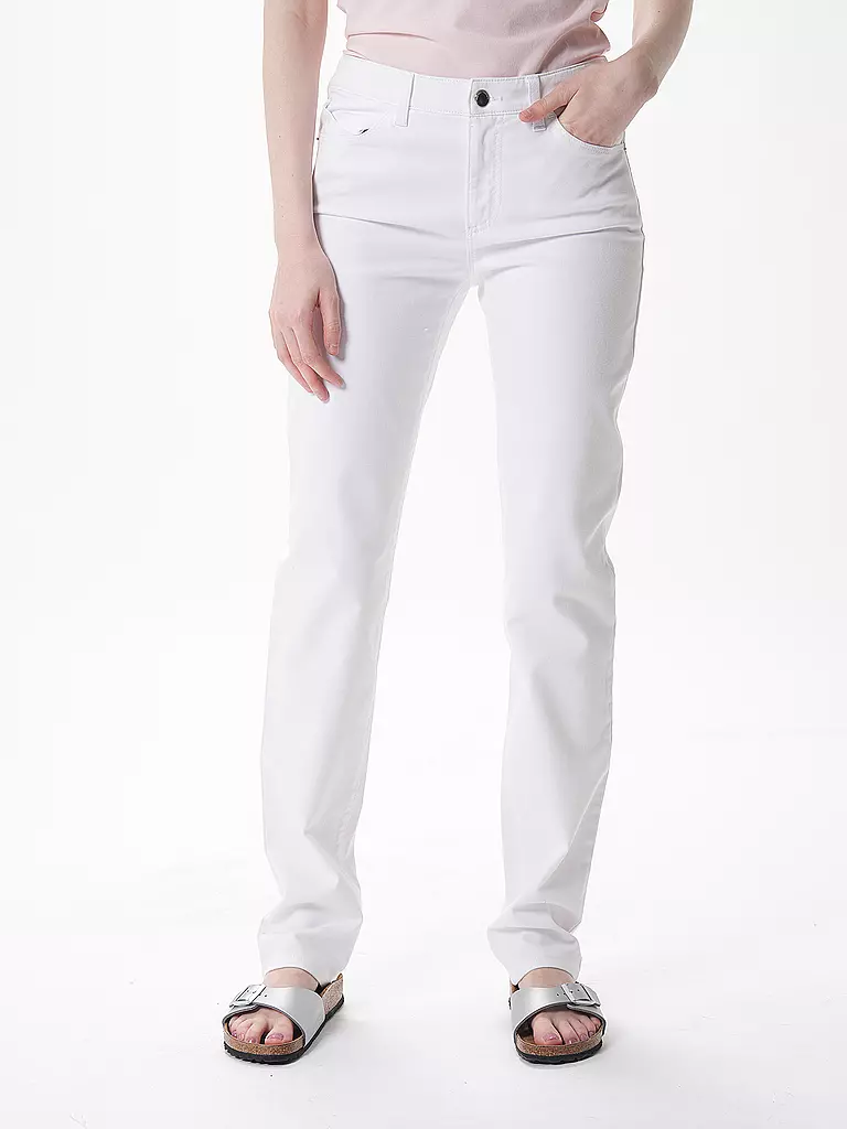 EMPORIO ARMANI | Vaqueros de corte recto | Blanco