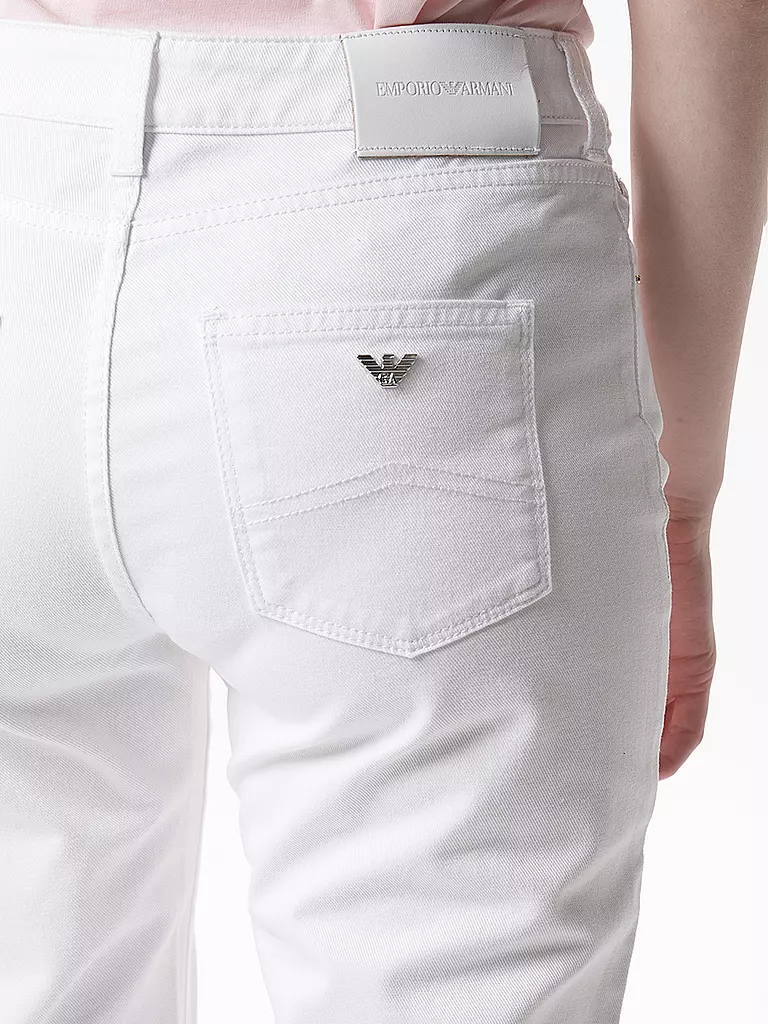 EMPORIO ARMANI | Vaqueros de corte recto | Blanco