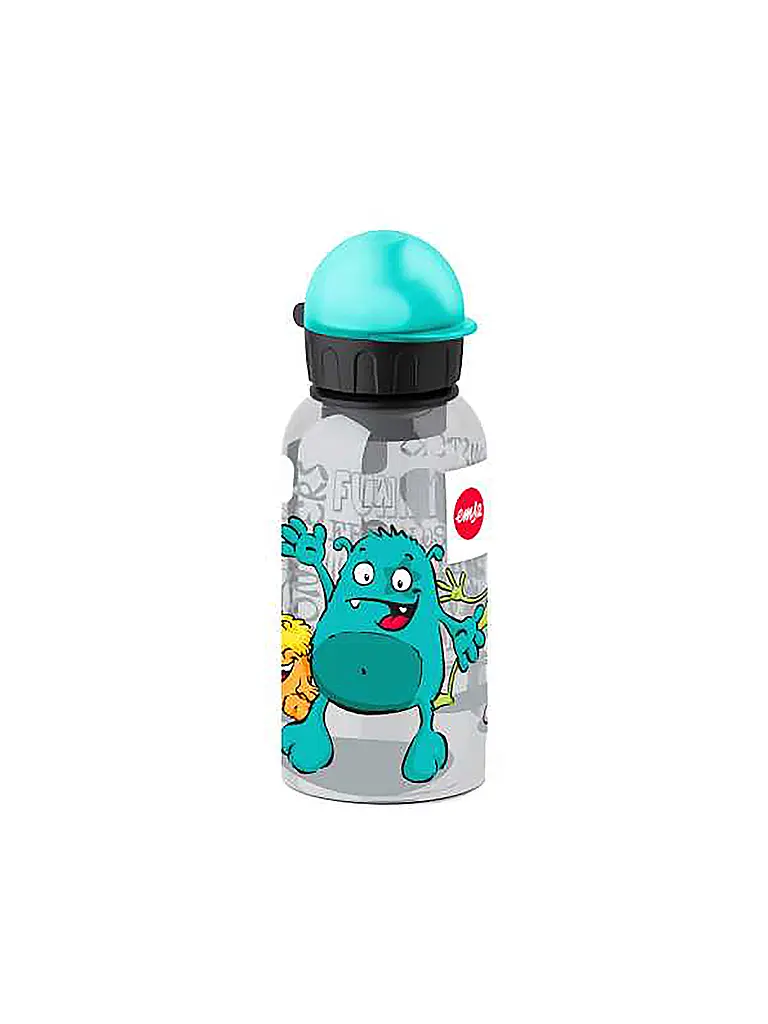 EMSA | Set de regalo de 2 piezas, fiambrera y botella MONSTER Turquesa | Turquesa