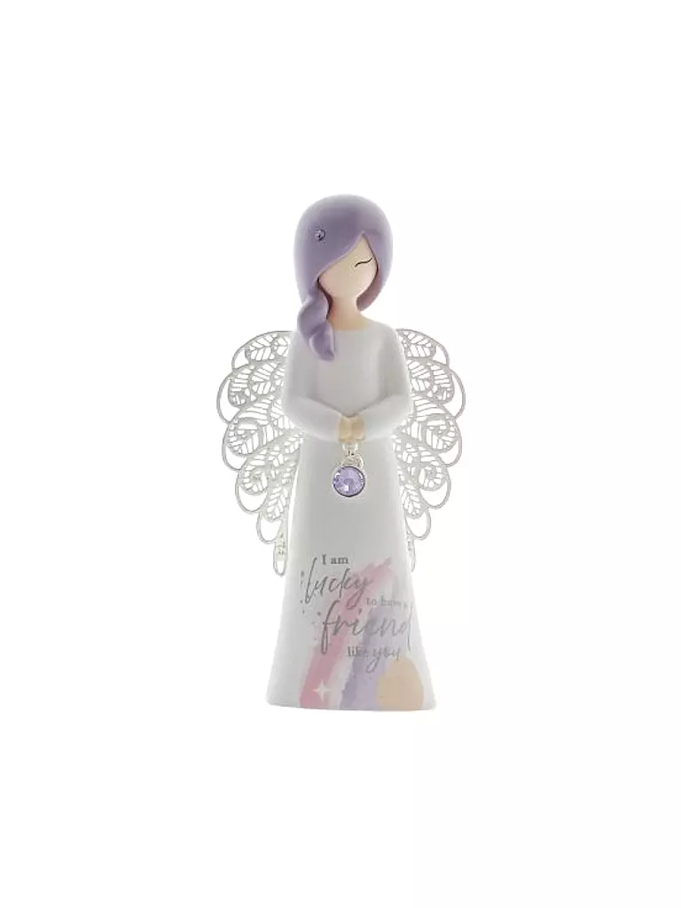 ENESCO | Figura - Ángel I AM LUCKY | Sin color