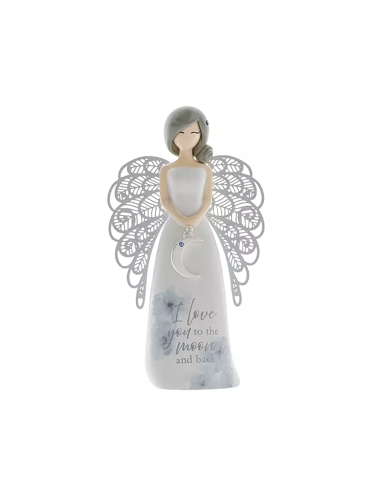 ENESCO | Figura - Ángel MOON BACK | Sin color