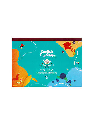 ENGLISH TEA SHOP | Caja de regalo Colección de té Wellness 12 bolsitas piramidales