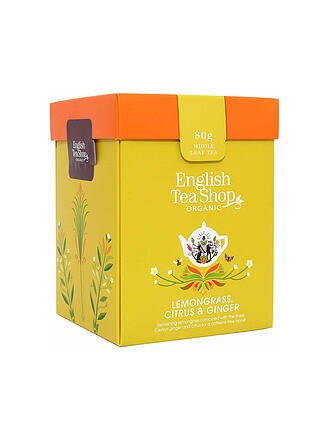 ENGLISH TEA SHOP | Mezcla de té orgánico de limoncillo, jengibre y cítricos 80g