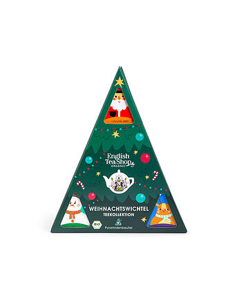 ENGLISH TEA SHOP | Té de invierno 9 bolsitas Duende Navideño Verde Oscuro