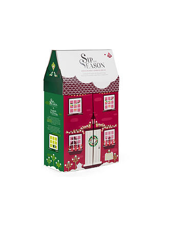 ENGLISH TEA SHOP | Regalo de té Casa de té 28 pirámides Rojo / Multicolor