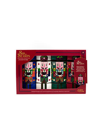 ENGLISH TEA SHOP | Regalo de té Cascanueces 12 Pirámides Multicolor