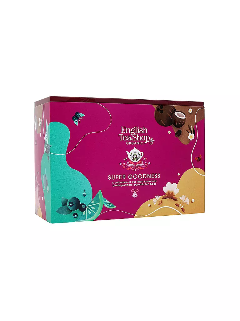 ENGLISH TEA SHOP | Caja de regalo Super Goodness 12 bolsitas | 