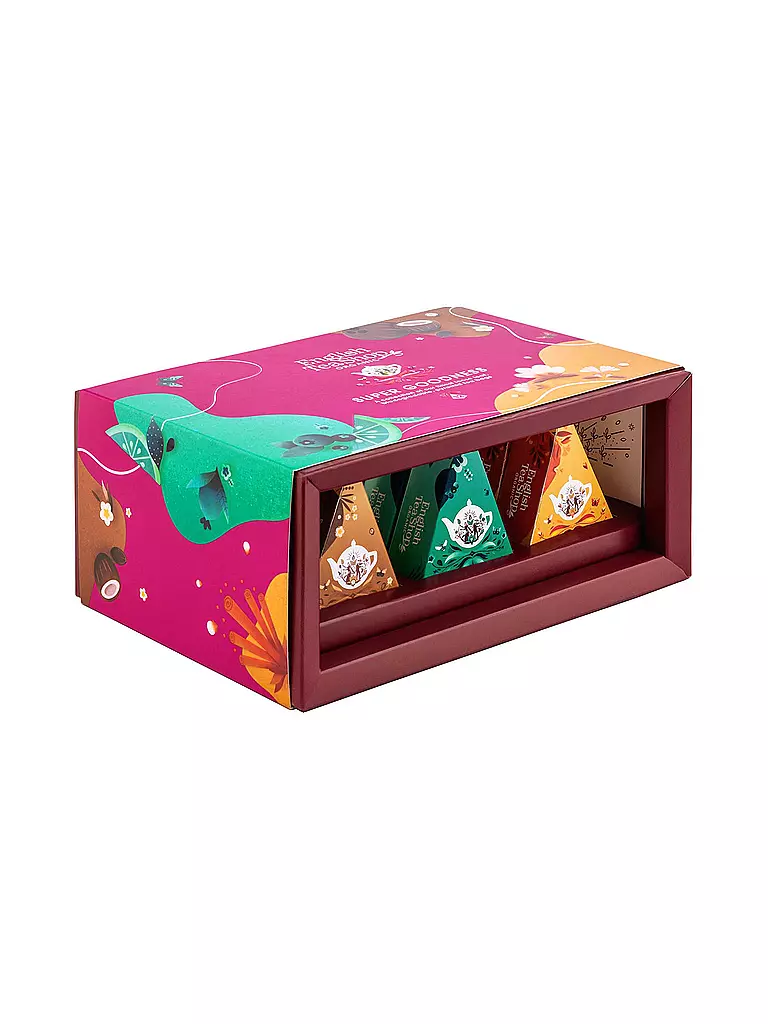 ENGLISH TEA SHOP | Caja de regalo Super Goodness 12 bolsitas | 