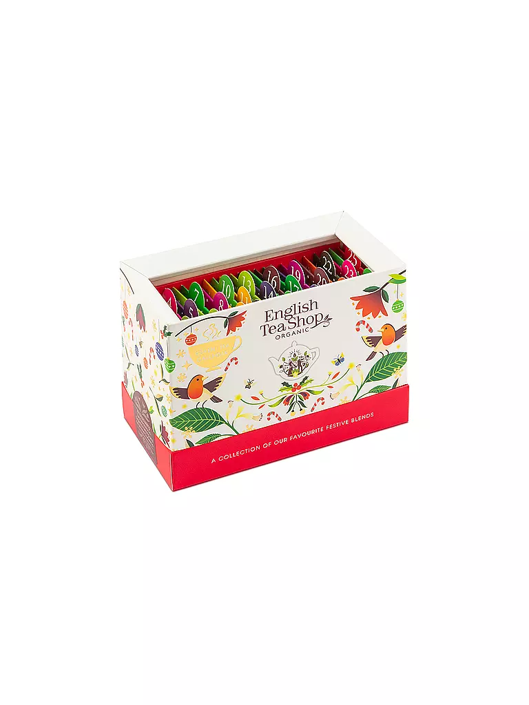 ENGLISH TEA SHOP | Calendario de Adviento de Té Register Bio 24 Bolsas | Blanco