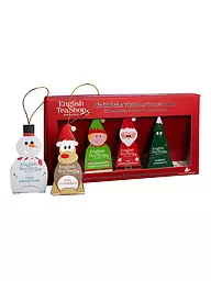 ENGLISH TEA SHOP | Fröhliche Weihnachtsgesellen Tee Geschenkset 10 Pirámides | Multicolor
