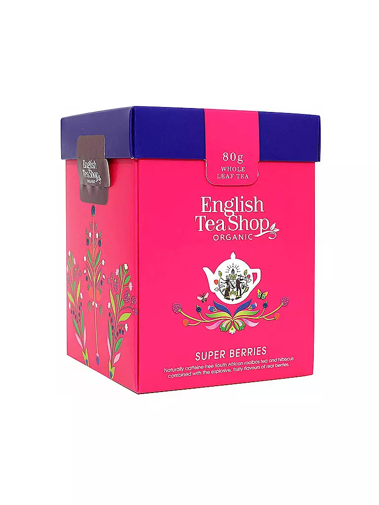 ENGLISH TEA SHOP | Mezcla de té Bio Super Berries 80g | Multicolor