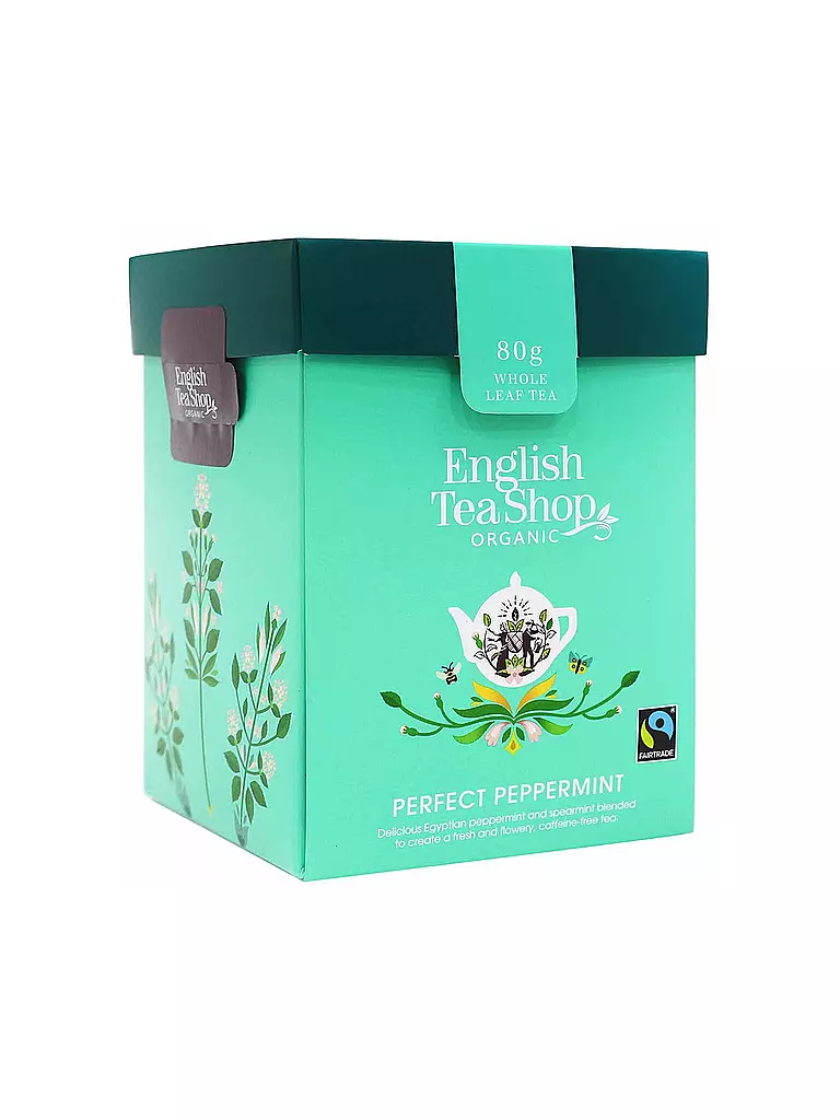 ENGLISH TEA SHOP | Té Bio de Menta Piperita 80g | Multicolor