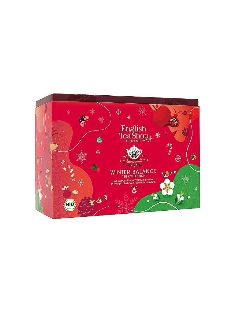 ENGLISH TEA SHOP | Té de invierno 12 bolsitas Winter Balance Rojo | Rojo