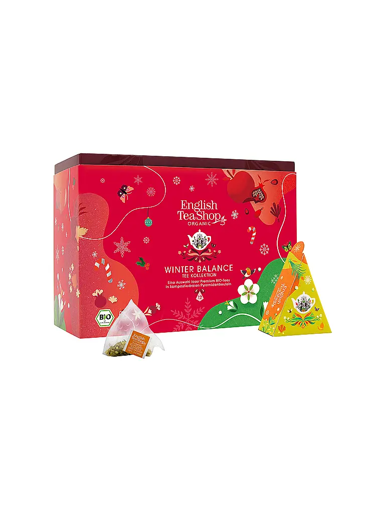 ENGLISH TEA SHOP | Té de invierno 12 bolsitas Winter Balance Rojo | 