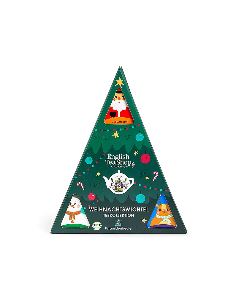 ENGLISH TEA SHOP | Té de invierno 9 bolsitas Duende Navideño Verde Oscuro | Verde oscuro