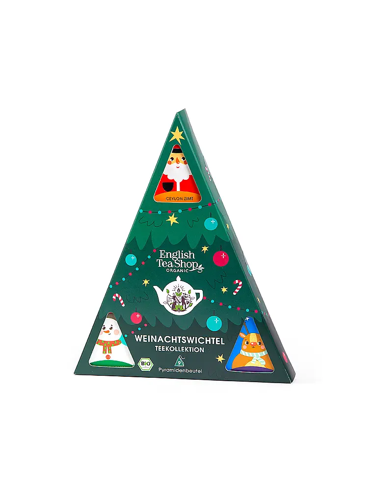 ENGLISH TEA SHOP | Té de invierno 9 bolsitas Duende Navideño Verde Oscuro | Verde oscuro