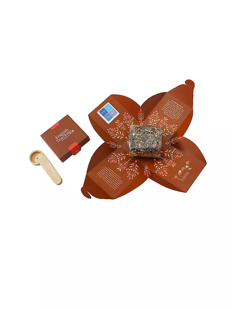 ENGLISH TEA SHOP | Té negro chai, BIO, té a granel, caja de 80 g | Multicolor
