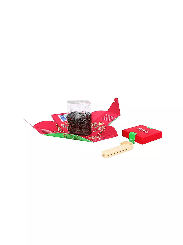 ENGLISH TEA SHOP | Té verde granada, BIO Fairtrade, té a granel, caja de 80 g | Multicolor