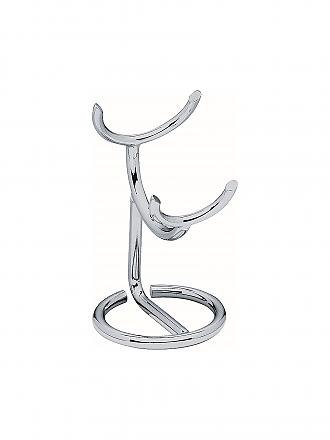 ERBE | Soporte metálico para brocha de afeitar (Plata)