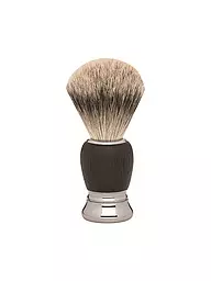 ERBE | Brocha de afeitar Silberspitz Serie „Milano“ (madera de wengué) | Marrón