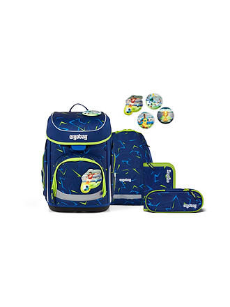 ERGOBAG | Set de mochila escolar de 5 piezas CUBO SpitzenreitBär