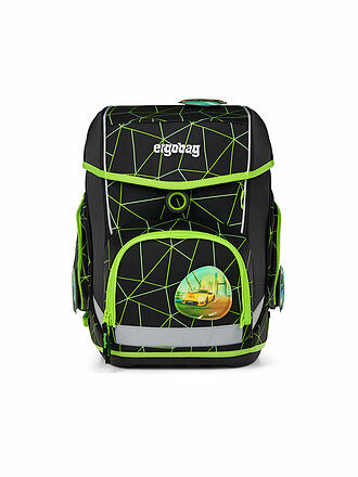 ERGOBAG | Set de mochila escolar de 5 piezas CUBO CyBär Race
