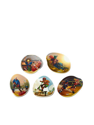 ERGOBAG | Set de Kletties de contorno 5 piezas Skate-Roller