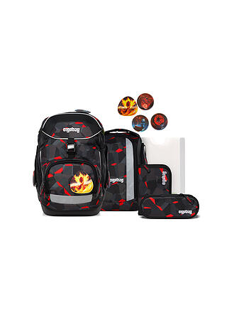 ERGOBAG | Set de mochila escolar de 6 piezas PACK TaekBärdo