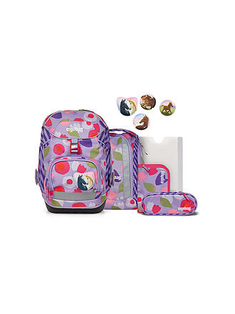 ERGOBAG | Set de mochila escolar de 6 piezas BlütenzauBär