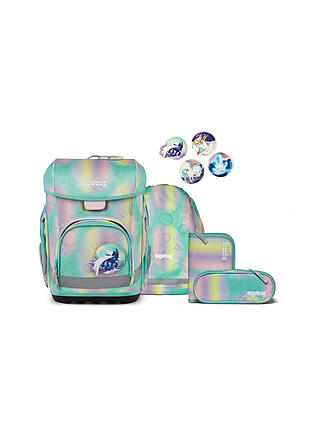 ERGOBAG | Set de mochila escolar de 5 piezas CUBO LIGHT Mundo Mágico de Osos 2026