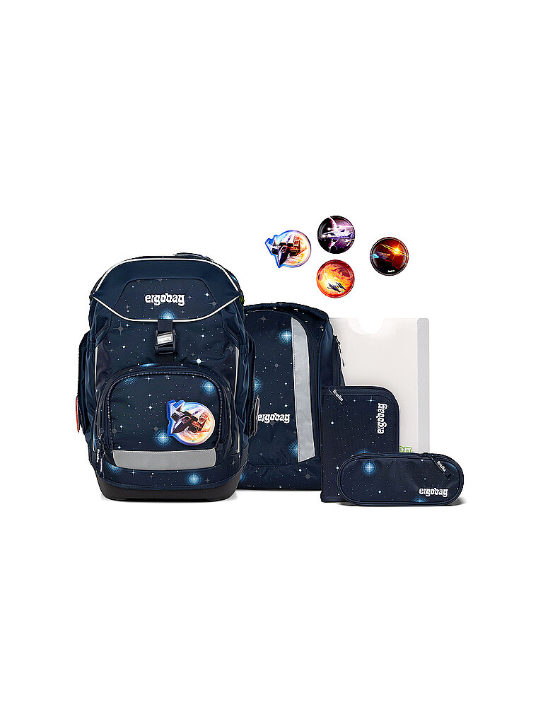 ERGOBAG Set de mochila escolar de 6 piezas PACK KoBärnikus