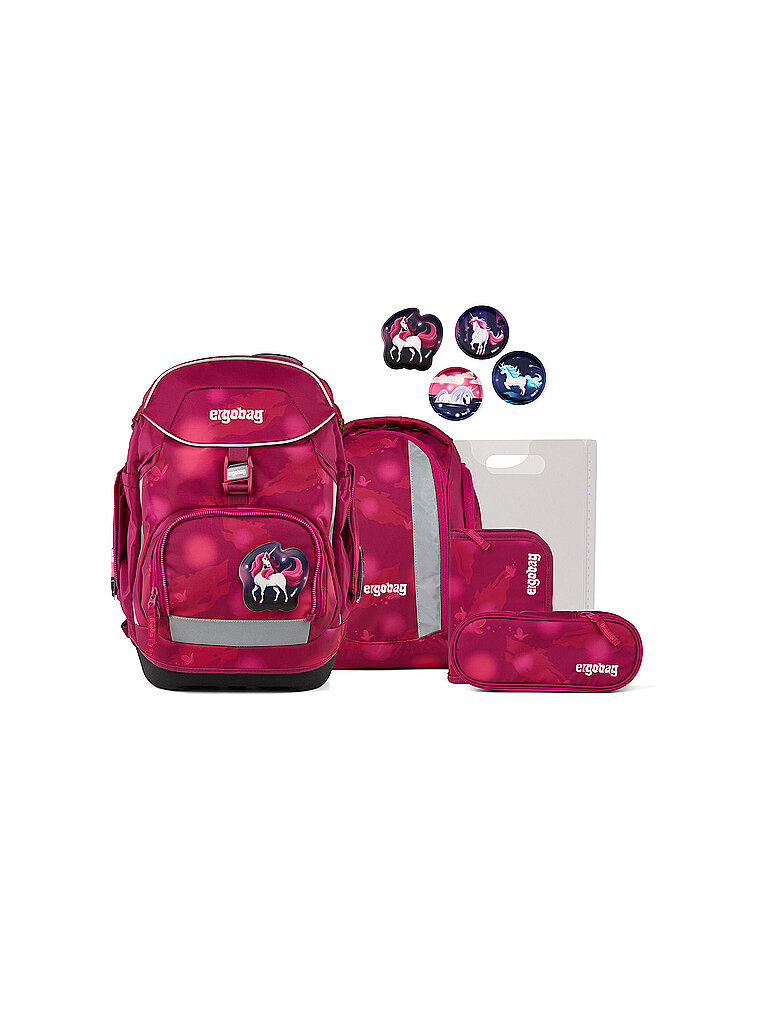 Ergobag Set de mochila escolar de 6 piezas Pack MondzauBär