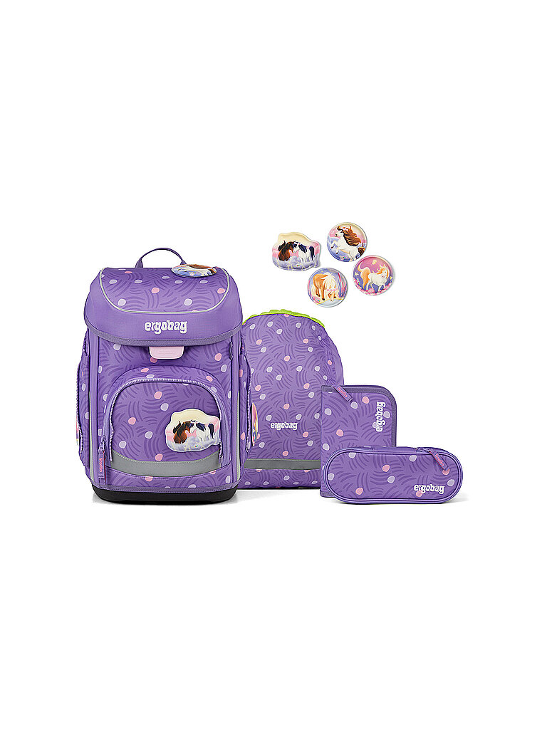 Ergobag Set de mochila escolar de 5 piezas CUBO