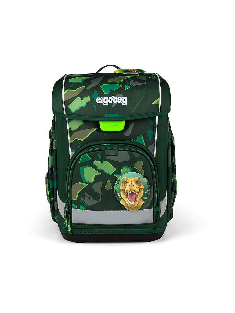 Ergobag Set de mochila escolar de 5 piezas Cubo Light DinosauriBär