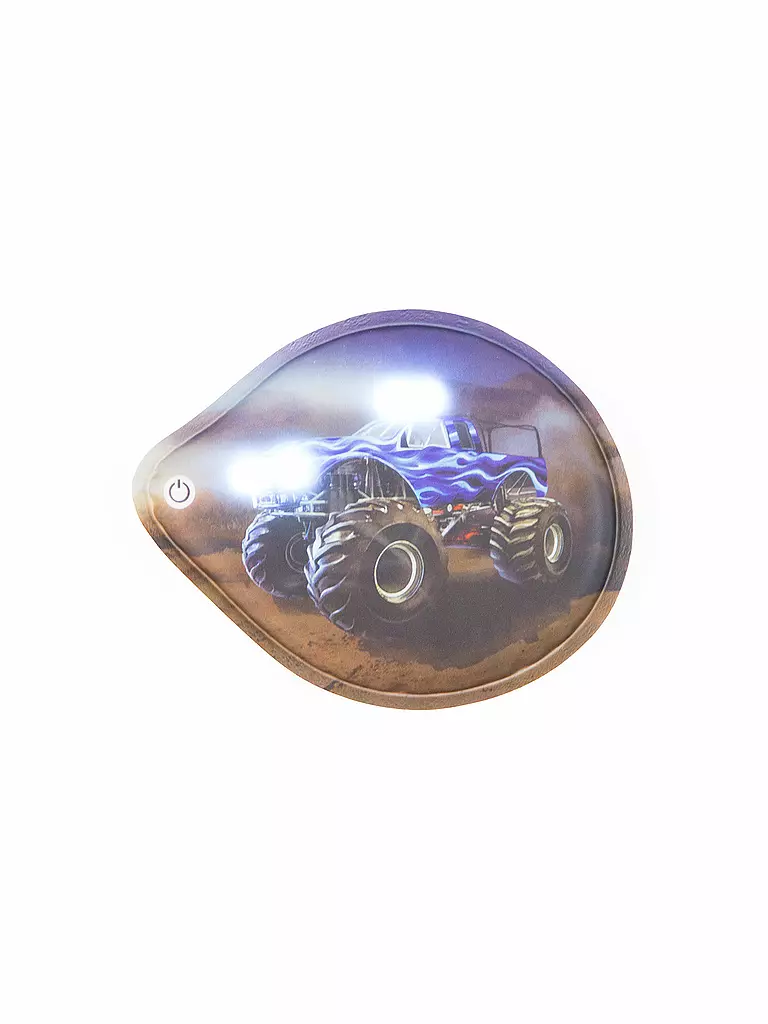 ERGOBAG | Blinkie-Klettie "Monstertruck" | Multicolor