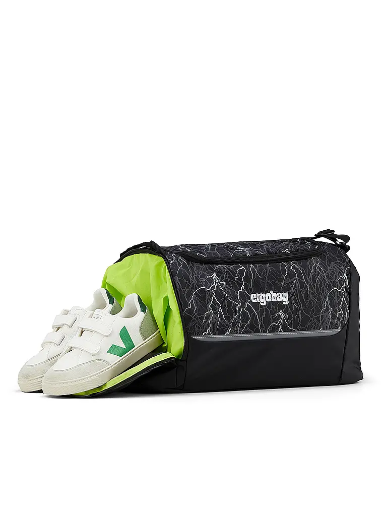 ERGOBAG | Bolsa de deporte Super ReflektBär 2026 | Negro