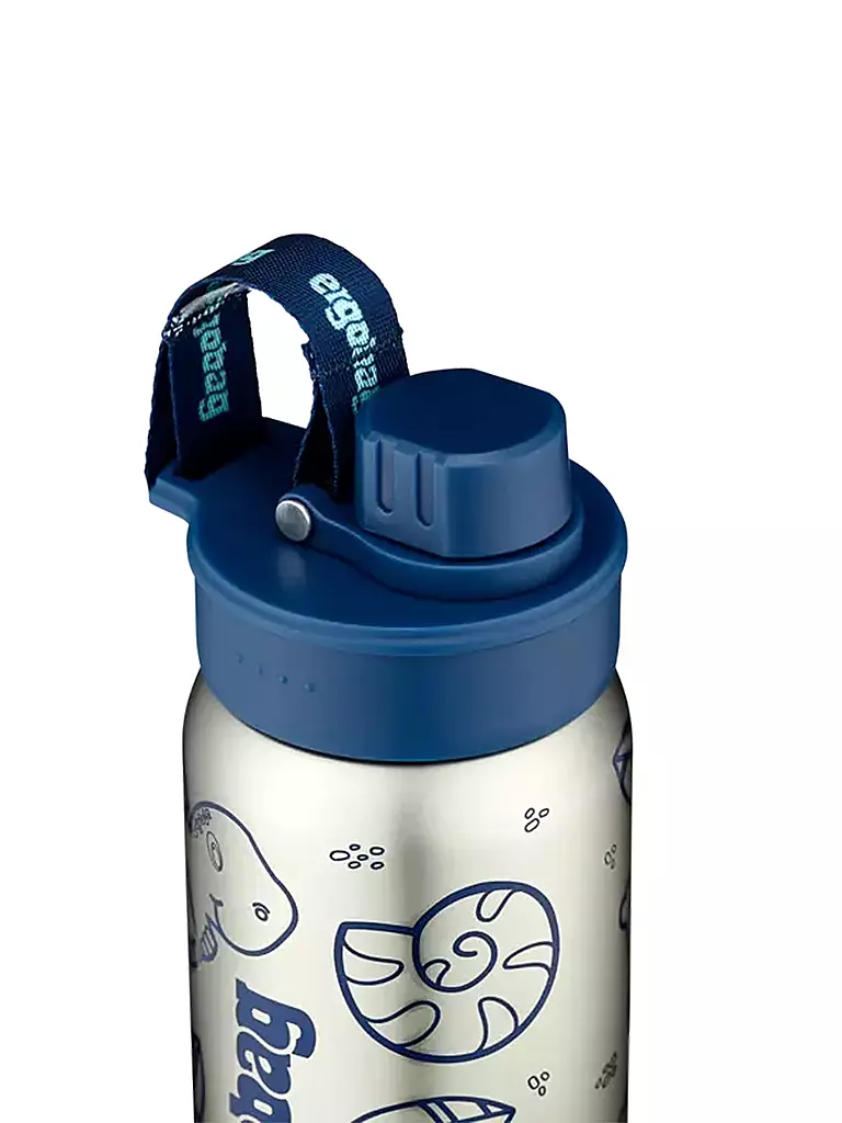 ERGOBAG | Botella de acero inoxidable 0,5L Azul | Azul