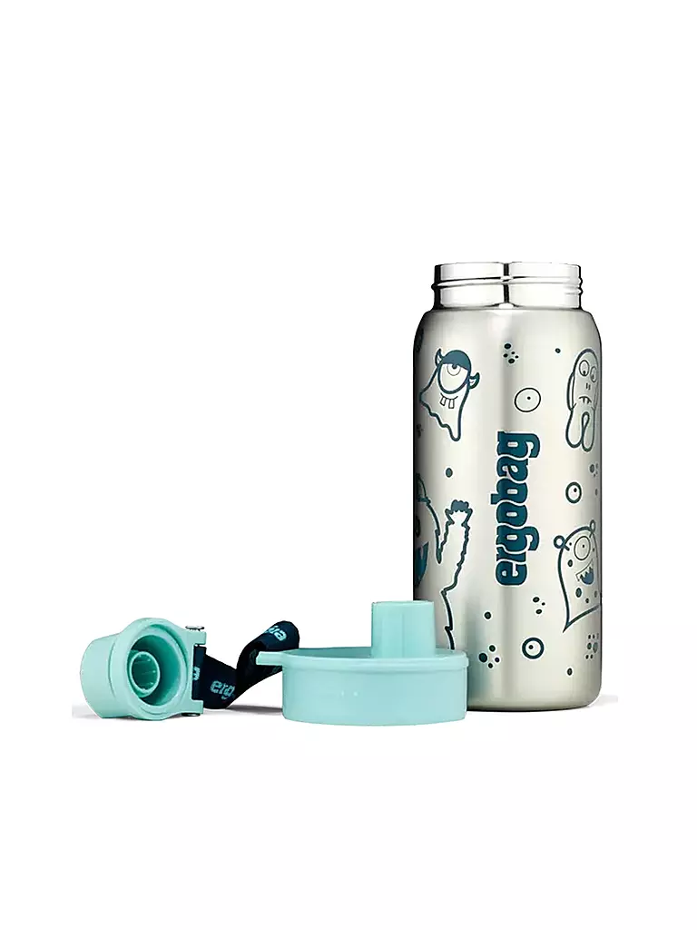 ERGOBAG | Botella de acero inoxidable 0,5L petróleo |