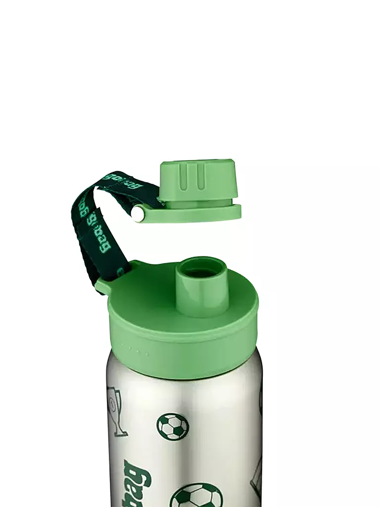 ERGOBAG | Botella de acero inoxidable 0,5L Verde | Verde