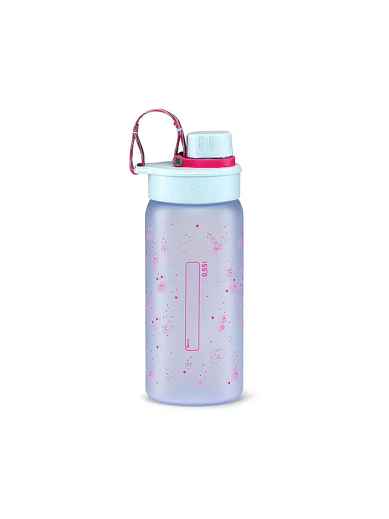 ERGOBAG | Botella de agua 0,5L Bubbles | Azul claro