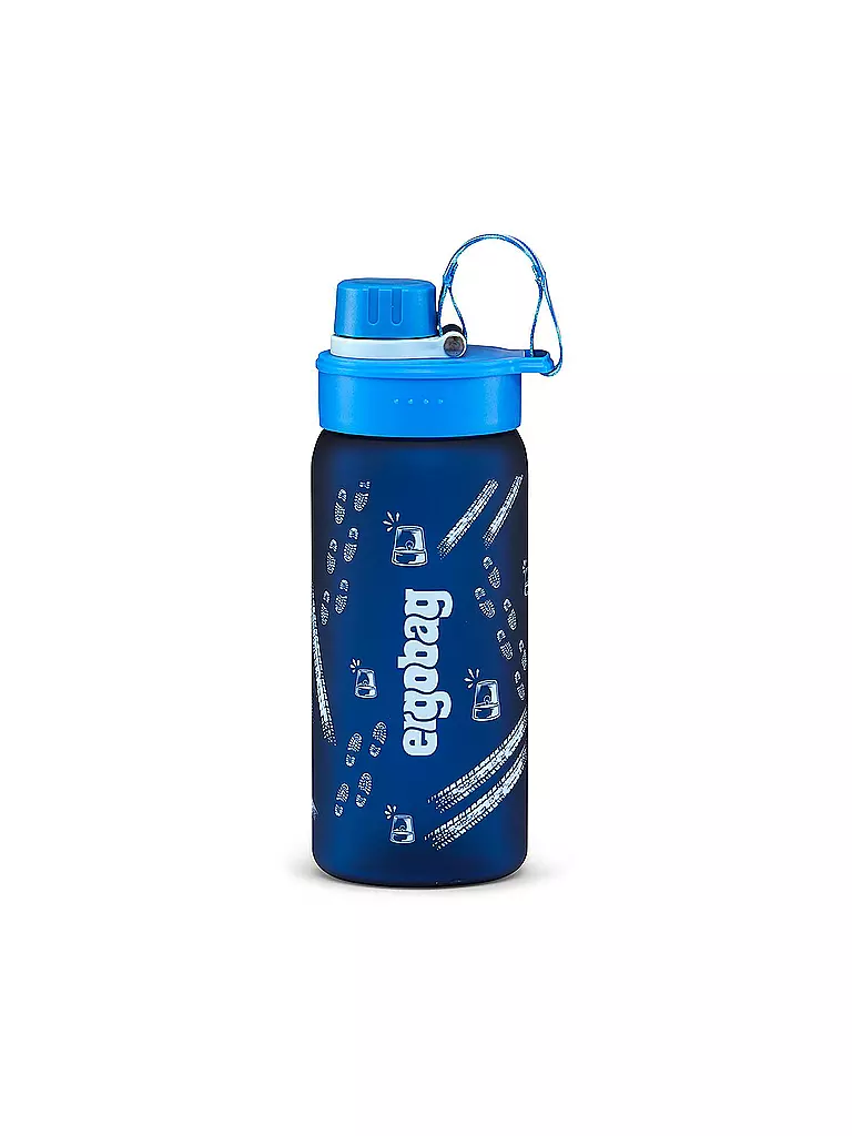 ERGOBAG | Botella de agua 0,5L luz azul | Azul
