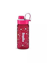ERGOBAG | Botella de agua de 0,5L con estrellitas | Fucsia
