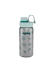 ERGOBAG | Botella de agua de acero inoxidable Estrellas | Plata
