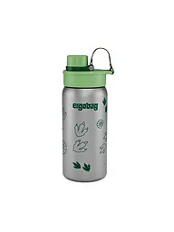 ERGOBAG | Botella de agua de acero inoxidable Estrellas | Plata