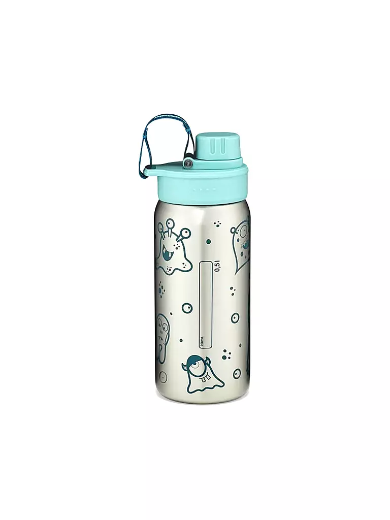 ERGOBAG | Botella de agua de acero inoxidable petróleo | Petróleo